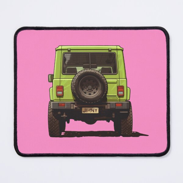 Item preview, Cute Rear View Kinetic Yellow Jimny designed and sold by stoicjimny.