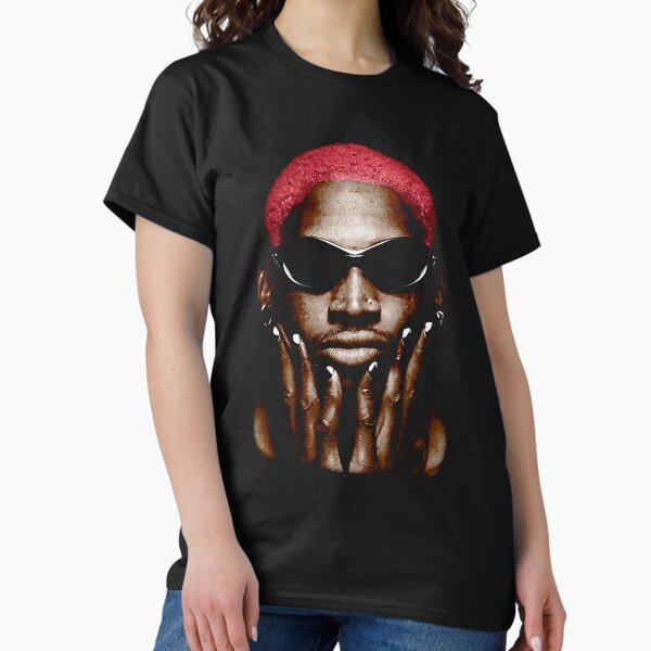 Item preview, Copy of Dennis Rodman NBA basketball Vintage Bootleg Retro 90s Rap Tee   , dennis, 90s, chicago bulls, chicago, vintage, pippen, 91 - goat,  designed and sold by caratringoo.