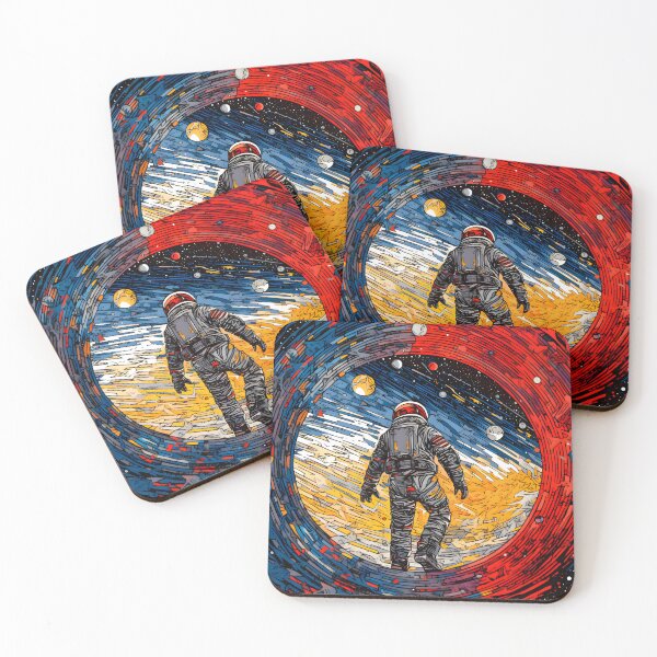 Item preview, The astronaut and the new worlds designed and sold by Monkey-Bar.