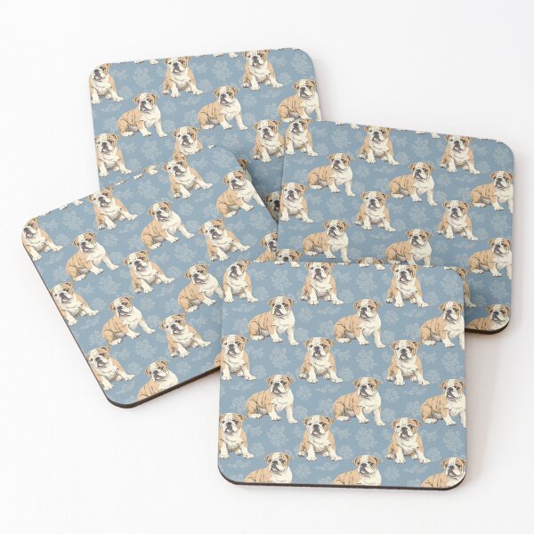 Item preview, Classic Beauty: Elegant vintage pattern with English Bulldogs designed and sold by SmileCatalysts.