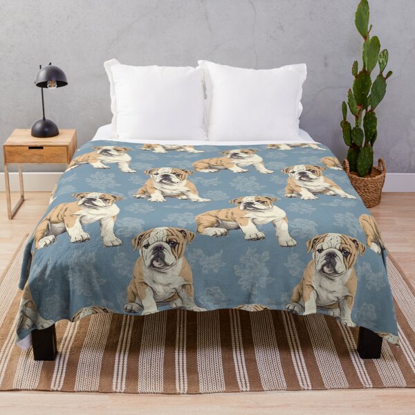 Item preview, Classic Beauty: Elegant vintage pattern with English Bulldogs designed and sold by SmileCatalysts.