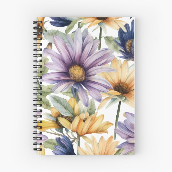 Aperçu de l'œuvre Motifs floraux de marguerites africaines 01 créée et vendue par PixelPastry.