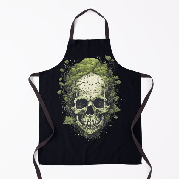 Item preview, Mossy overgrown skull designed and sold by MDCGraphics.