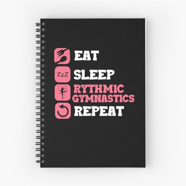 Item preview, Eat Sleep Repeat Rhythmic Gymnastics Dancer designed and sold by Pubi.