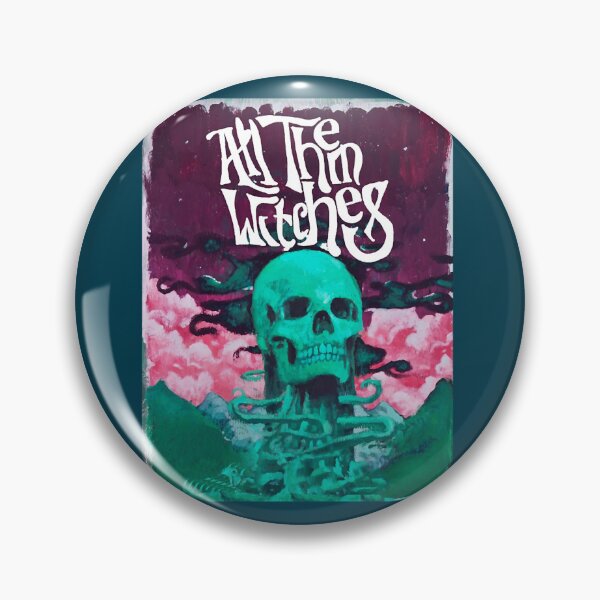 Item preview, All them witches skullpurple ATW design designed and sold by witcheswire.