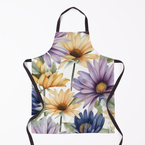 Item preview, African Daisy Floral Patterns 01 designed and sold by PixelPastry.