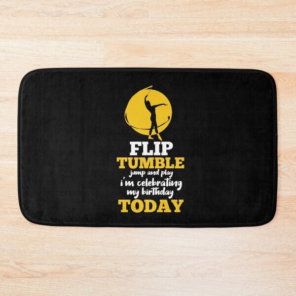 Item preview, Flip Tumble Rhythmic Gymnastics Birthday designed and sold by Pubi.