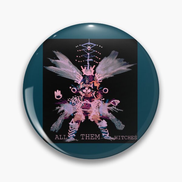 Item preview, All them witches  ATW colorful skull design   (1) designed and sold by witcheswire.