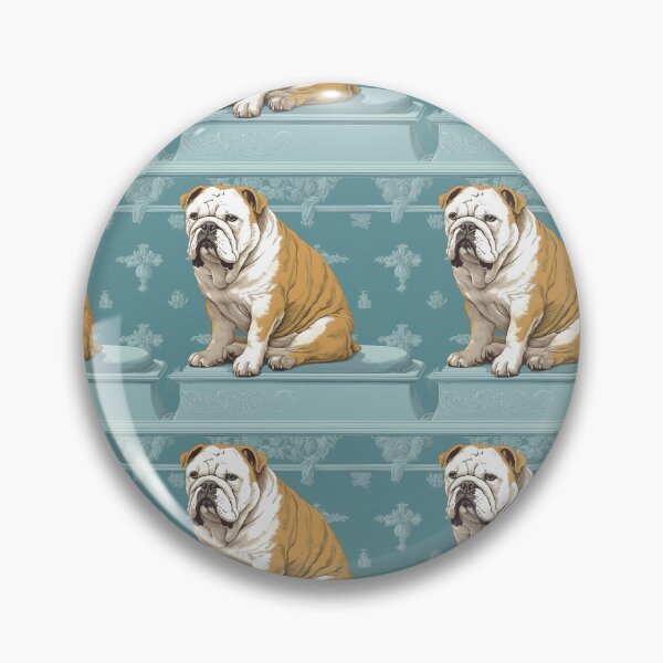 Item preview, Old School Style: Vintage English Bulldog Illustration designed and sold by SmileCatalysts.