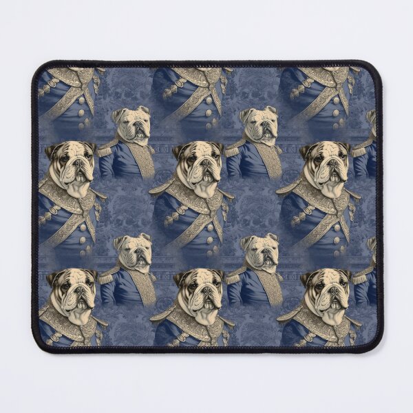 Item preview, Lovable Classic: Vintage pattern featuring English Bulldogs designed and sold by SmileCatalysts.