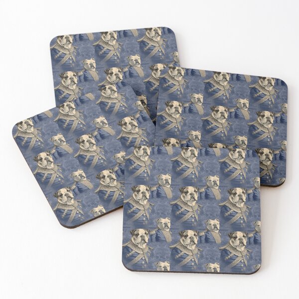 Item preview, Lovable Classic: Vintage pattern featuring English Bulldogs designed and sold by SmileCatalysts.