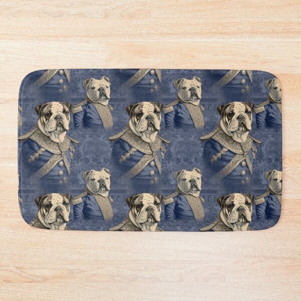 Item preview, Lovable Classic: Vintage pattern featuring English Bulldogs designed and sold by SmileCatalysts.