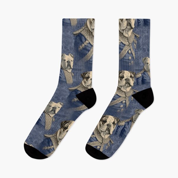 Item preview, Lovable Classic: Vintage pattern featuring English Bulldogs designed and sold by SmileCatalysts.