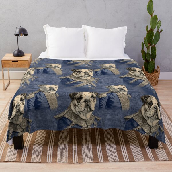 Item preview, Lovable Classic: Vintage pattern featuring English Bulldogs designed and sold by SmileCatalysts.