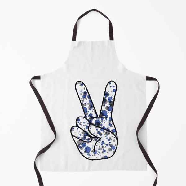 Item preview, BlueGrey Peace Sign Georgetown University designed and sold by marrymarid.