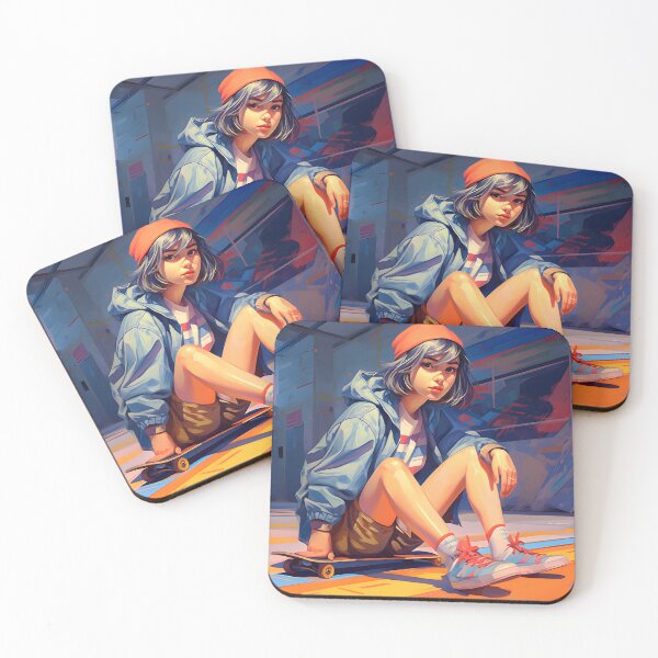 Item preview, Skater girl designed and sold by Monkey-Bar.