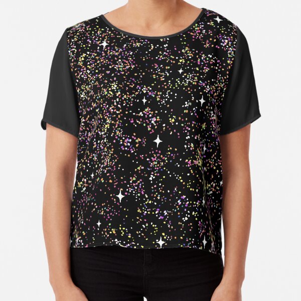 100s & 1000s - Galaxy Chiffon Top