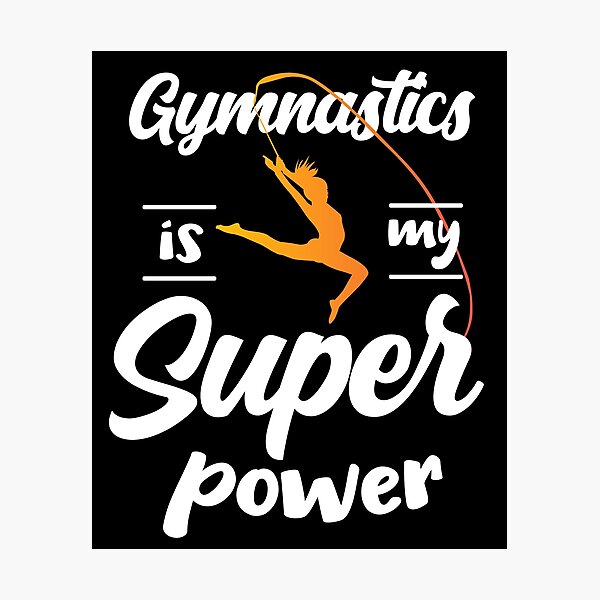 Item preview, Gymnastics Is My Superpower Rhythmic Dancer  designed and sold by Pubi.