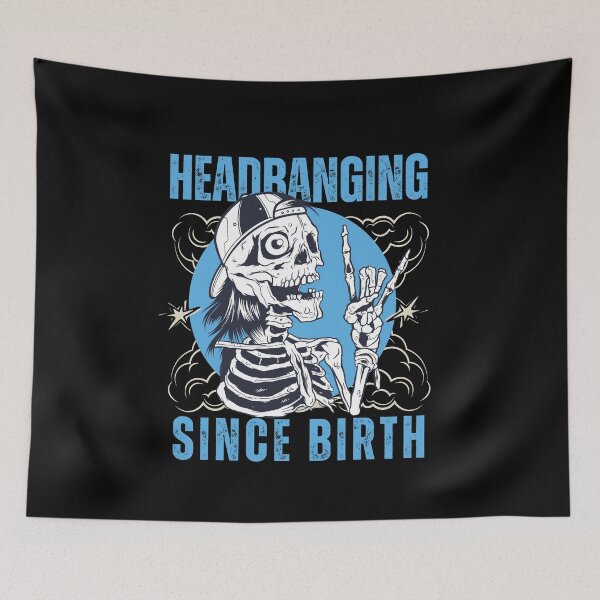 Item preview, Headbanging Skeleton Rocker designed and sold by justie1977.