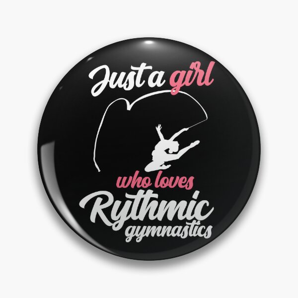 Item preview, Just A Girl Rhythmic Gymnastics Dancer Exercise  designed and sold by Pubi.