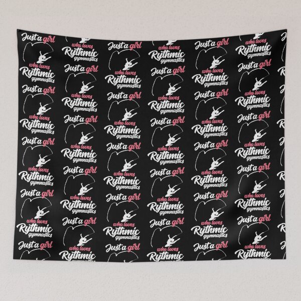 Item preview, Just A Girl Rhythmic Gymnastics Dancer Exercise  designed and sold by Pubi.