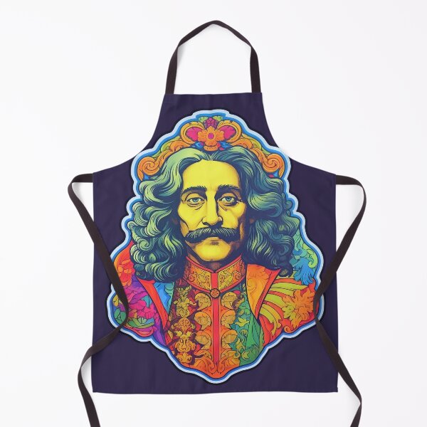 Item preview, Colorful Aesthetic Psychedelic Art King Charles Portrait  designed and sold by NapNapSleeper.
