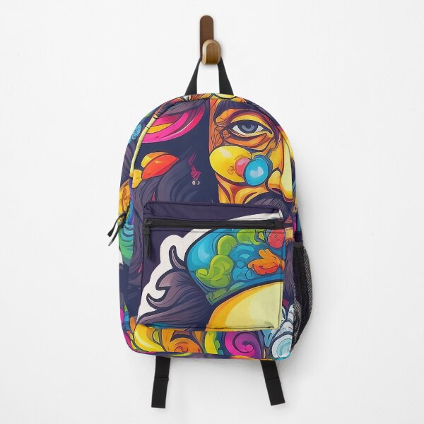 Item preview, King Charles Portrait - Colorful Aesthetic Psychedelic Art designed and sold by NapNapSleeper.