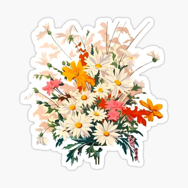Bunch Of Flowers Sticker