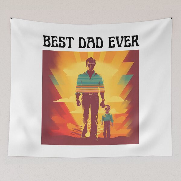 Item preview, Best dad Ever, Best Father Ever, Father's Day Gift, designed and sold by Slowerblue.