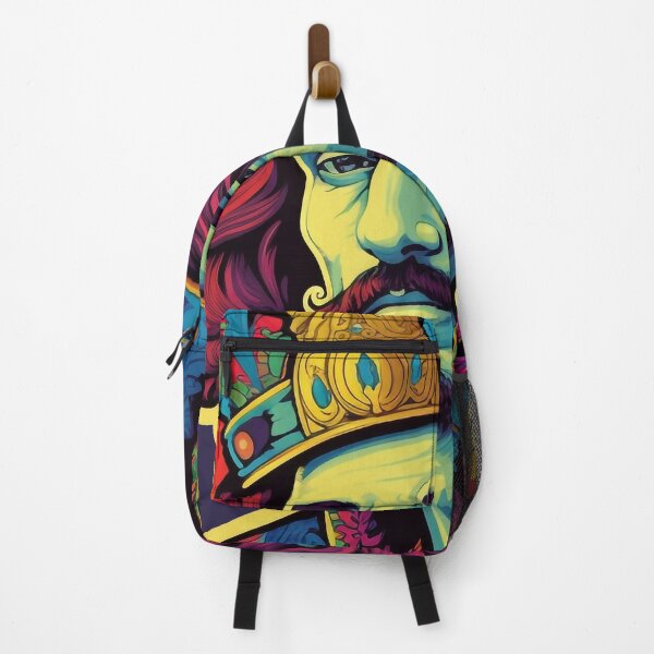 Item preview, King Charles Portrait - Colorful Aesthetic Psychedelic Art designed and sold by NapNapSleeper.
