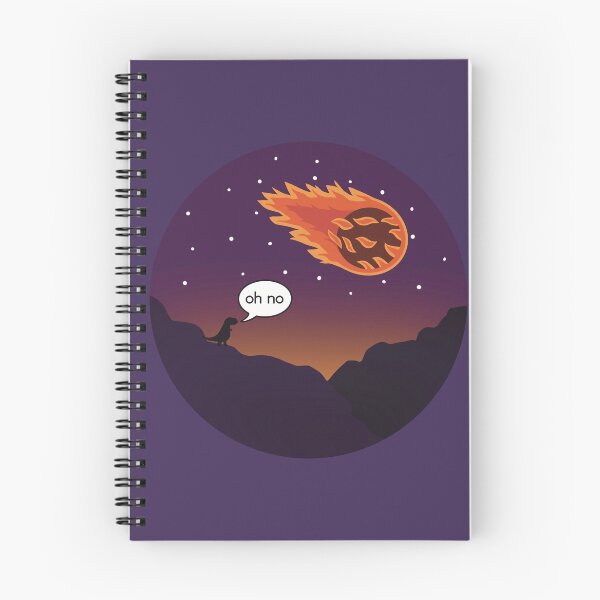 Item preview, Dinosaur vs The Asteroid  designed and sold by LoveLittleRobin.