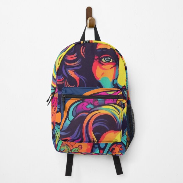Item preview, King Charles Portrait - Colorful Aesthetic Psychedelic Art designed and sold by NapNapSleeper.