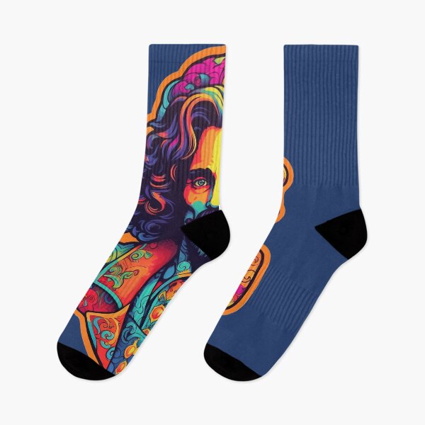 Item preview, King Charles Portrait - Colorful Aesthetic Psychedelic Art  designed and sold by NapNapSleeper.
