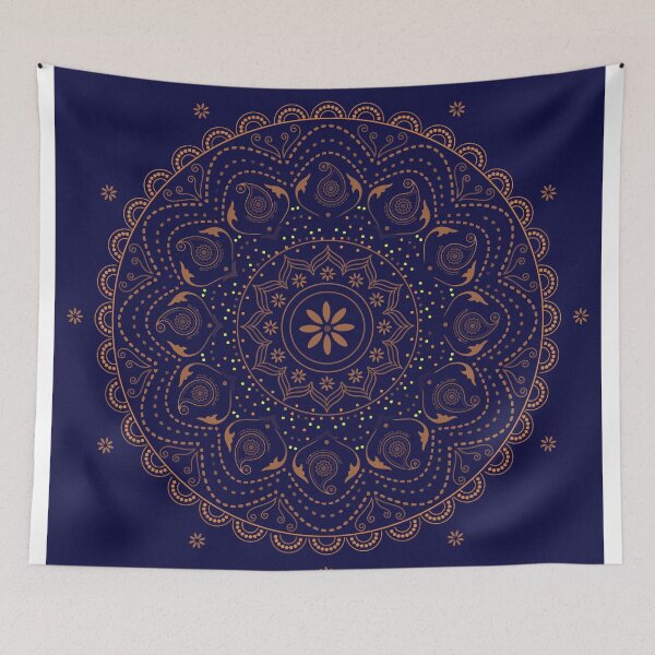 Item preview, Traditional Indian 'Rangoli' Mandala Artwork   designed and sold by deepakrode7.