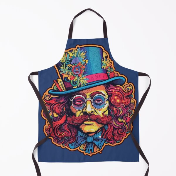 Item preview, King Charles Portrait - Colorful Aesthetic Psychedelic Art  designed and sold by NapNapSleeper.