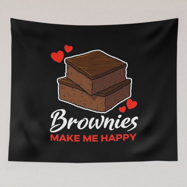 Item preview, Brownies make me happy saying designed and sold by jonmlam.