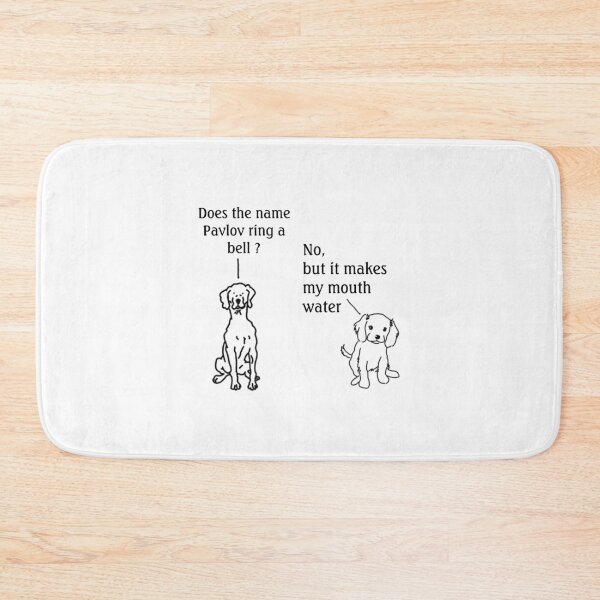 Item preview, Funny dog does the name pavlov ring a bell       designed and sold by GoKartRacing.