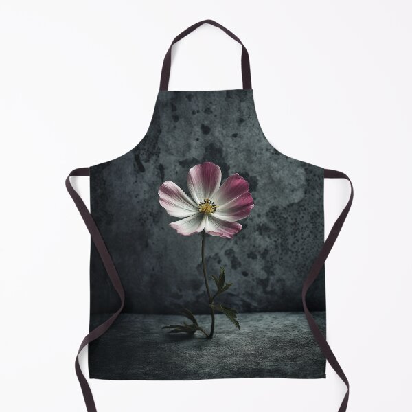 Item preview, Contrasting Beauty: Brilliant Pink Flower Shining Against Drab Gray Wall designed and sold by stateofhuman.