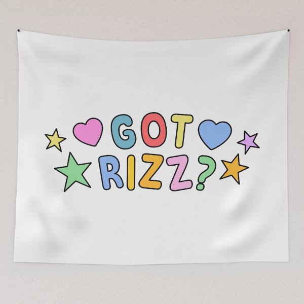 Item preview, Got Rizz Rainbow Text designed and sold by stoicjimny.