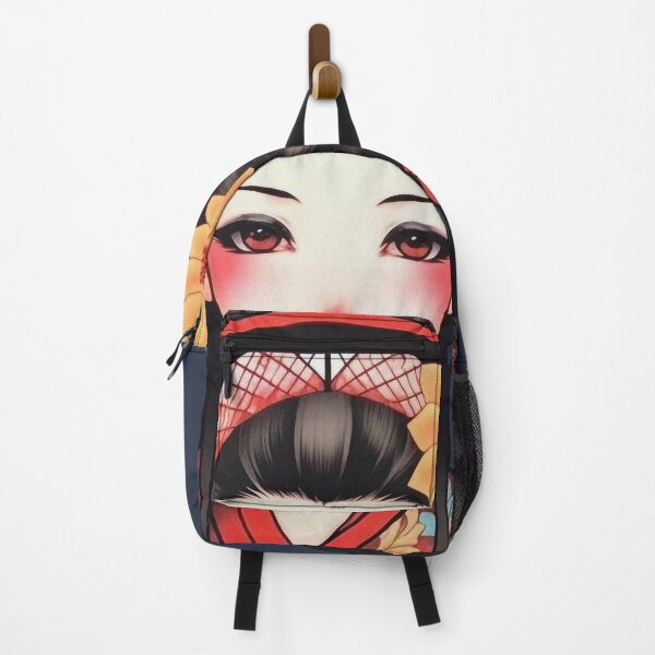 Vista previa del artículo con la obra «Estilo japonés estético Geisha-Ninja-Anime Girl», diseñado y vendido por NapNapSleeper.