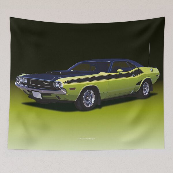 Item preview, Dodge Challenger 1970s American Muscle Car designed and sold by Billers Art.