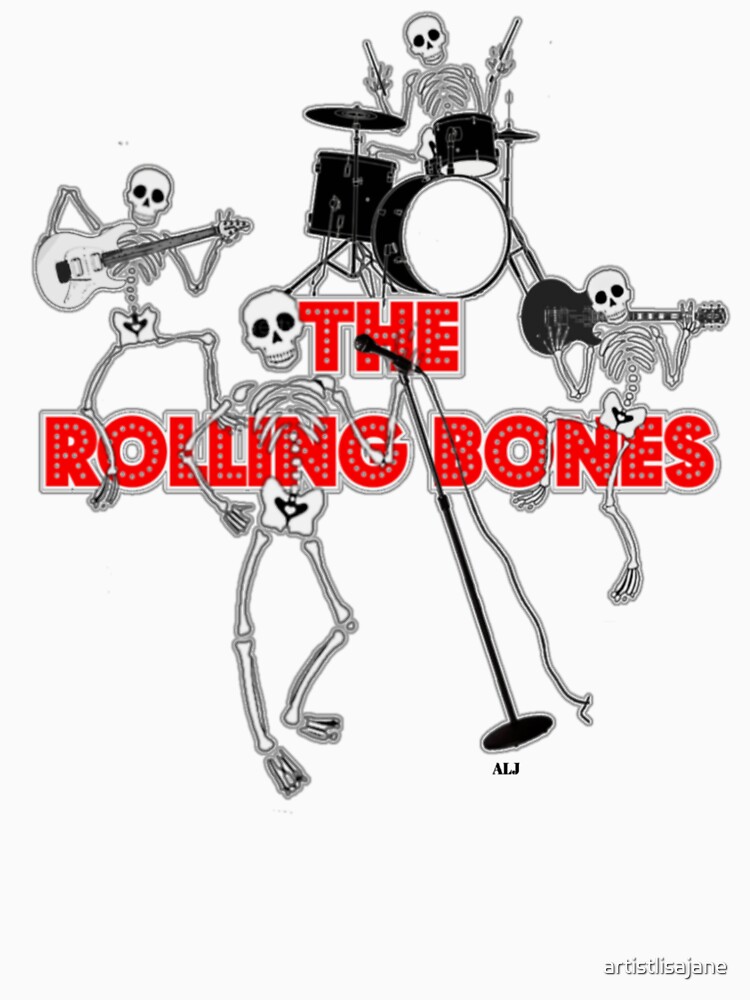 Disover Humor of the Rolling Bones Band, Inspired by the Rolling Stones  T-Shirt