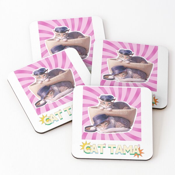 Item preview, Cat Tama,Tama Super Station Master,Cat  T-Shirt designed and sold by Lychee Design.