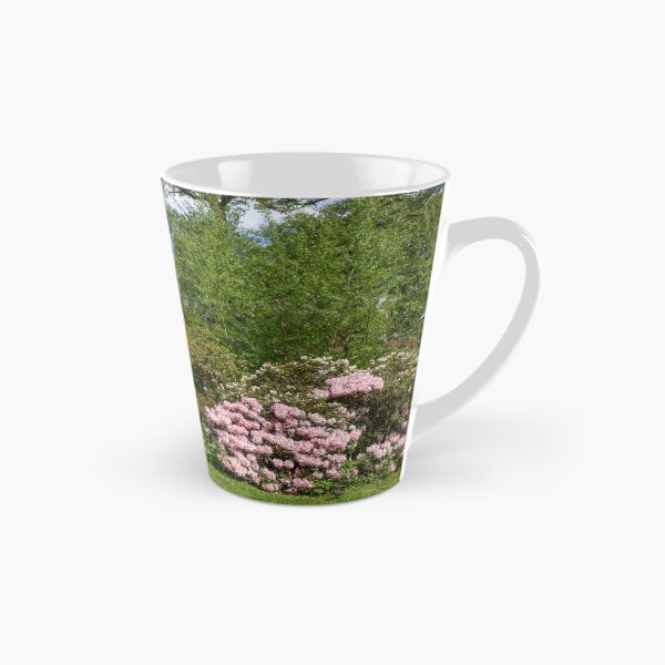 Item preview, Old water mill and rhododendron blossom in the Graft park, Delmenhorst designed and sold by Torsten  Krüger.