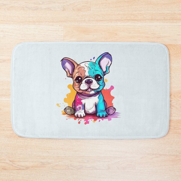 Item preview, ErSa Solutions - Little French Bulldog - Cute Dog Paint - Pet Lover - Gift Idea designed and sold by ErSaSolutions.