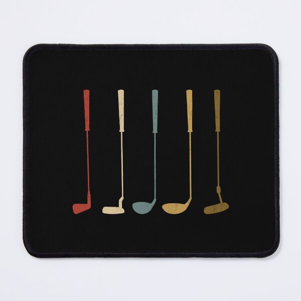 Vista previa del artículo con la obra «Palos de golf retro vintage», diseñado y vendido por playloud.
