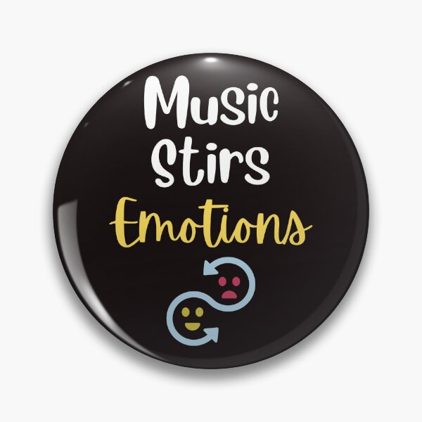 Aperçu de l'œuvre La musique suscite des émotions créée et vendue par JAMTEESHOP.