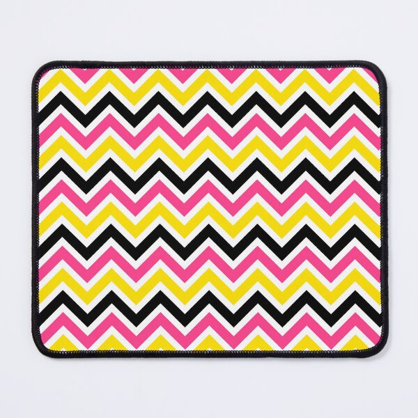 Item preview, Yellow Pink Chevron Pattern designed and sold by Aetherier.