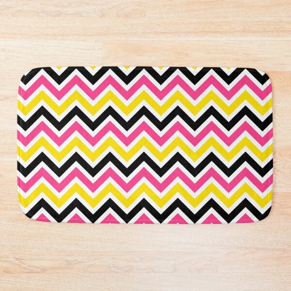Artikelvorschau, Gelb-rosa Chevron-Muster entworfen und verkauft von Aetherier.