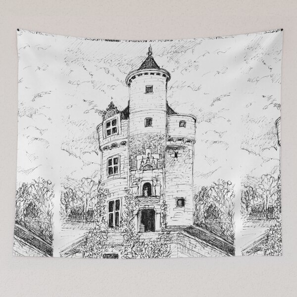Item preview, Chateau Guardhouse designed and sold by Carol Houghton.